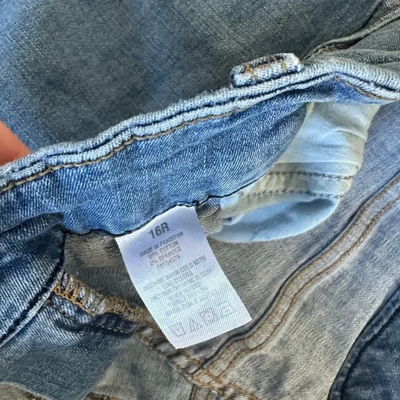 Aeropostale crop high rise curvy stretch jeggings 16 - Picture 5 of 8